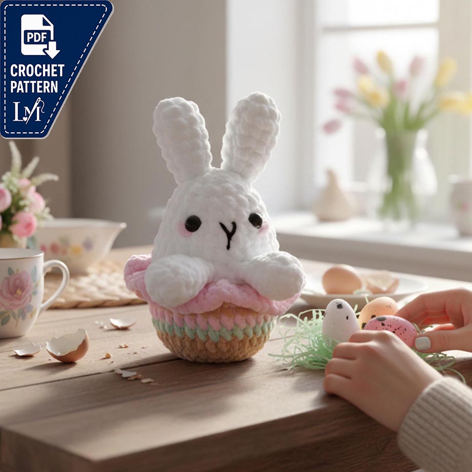 Easter Bunny Crochet Patterns for Spring Gifts, Decor & Amigurumi Projects 9